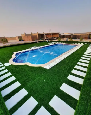 يوجد لدينا تقصيط او كاش تنسيق الحدائق