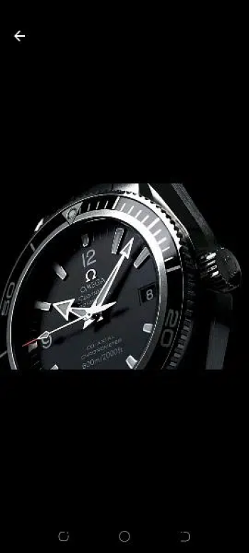 Omega seamaster black beauty. . . .