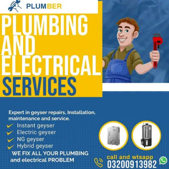 Geyser repair/installation/service Watertank cleaning/repair plumber