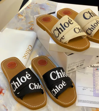 branded slipper and heels for women.
