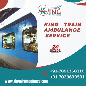Select King Train Ambulance Services in Patna with Hi - tech Train Ambulance 