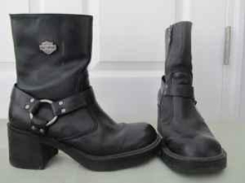 Harley Davidson Leather Boots/Women's - (Greenville/Furman for sale in Greenville, South Carolina