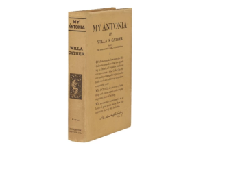 My Antonia by Willa Sibert Cather