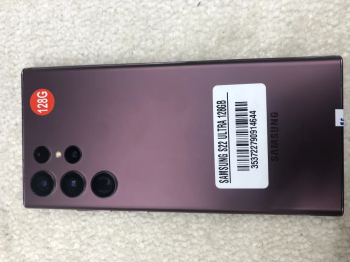 Samsung S22 ultra 128 gb memory 12 gb Ram 100- UAE