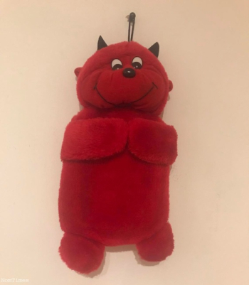New Red Devil Hot Water Bottle