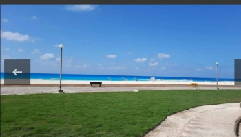 بدر زهران الساحل الشمالي- شاليه غرفتين ارضي بحديقة