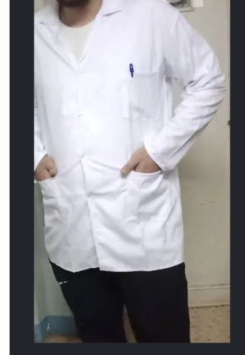 بالطو ابيض طبى جميع المقاسات