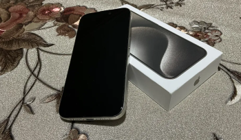 iPhone 15 pro (265 gb) + cover from Goui + Cover from Ugreen + Protective glass screen + Privacy gl