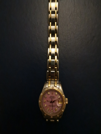 ساعة رولكس ديت جاست حريمي هاي كوبي عن حق وبحالة ممتازة