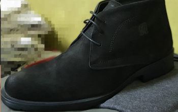 شوز جلد مقلوب طبيعى مقاس 45