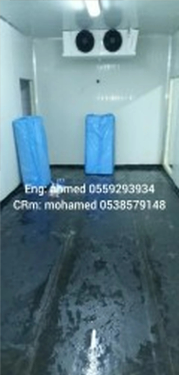 غرف تبريد وتجميد