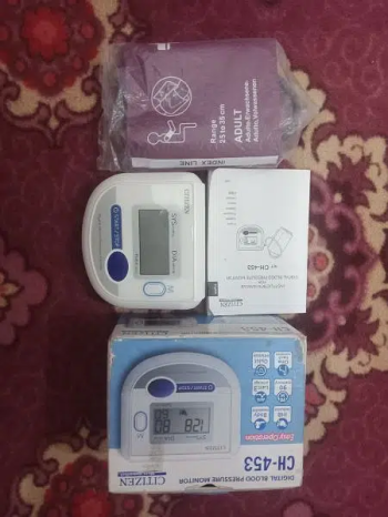 citizen blood pressure monitor imported made in Japan