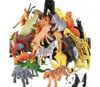 wild animal jungle toys pack