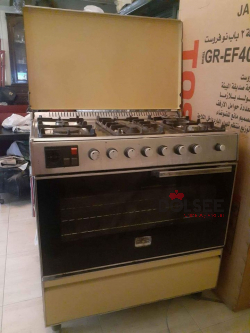 بوتجاز ٥ شعله جليم جاز فرن وشوايه