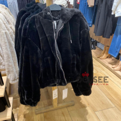 New Brands Zara & bershka Woman fur jacket for immediate purchase