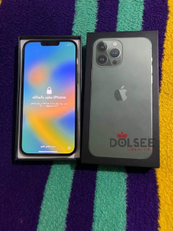 ايفون 13 برو ماكس مقفول ايكلاود كلين 256بطارية 100 معا العلبة وكل حاجه متفتحش نهايه