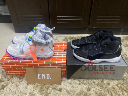 Air force 1 mid x Off white/Jordan 11 Jubilee