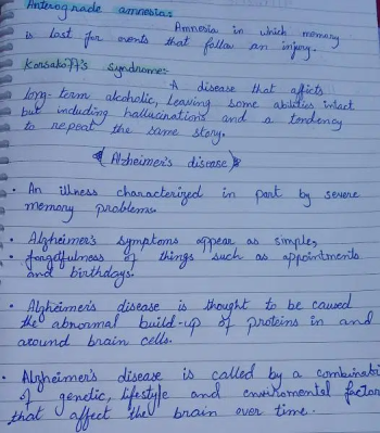 wrriting assignments