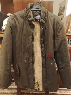 جاكيت رجالي فرو من الداخل