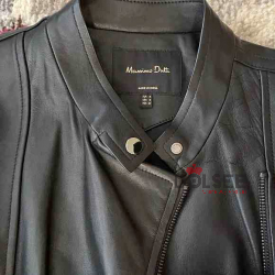 Massimo Dutti Genuine Leather Jacket & True Religion Jeans Size 28