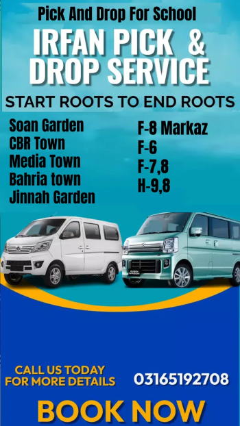 Irfan Pick And Drop Service in Islamabad for School