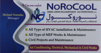 Installation and maintenance of all type of air conditioners.civil fit out works,plumbing works