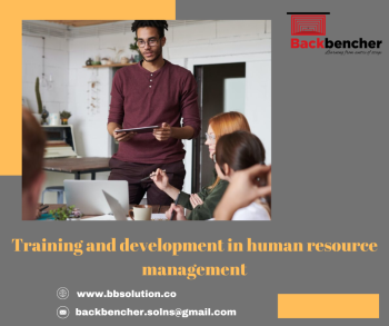 Training and development in human resource management