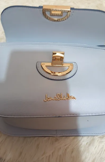 شنطة من جان شيلتون زرقاء جديدة