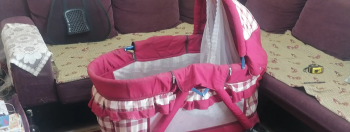 سرير اطفال معدن