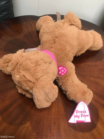 New Mattel Barbie Plush Hug & Heal Puppy Brown W/ Pink Collar & Sounds