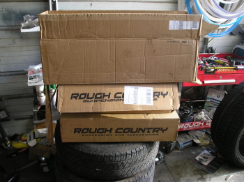 4 inch rough country suspension lift kit for a chevy silverado