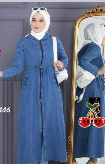 فستان جديد لون ازرق