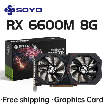 SOYO AMD RX 6600M 8GB Graphics Card GDDR6 