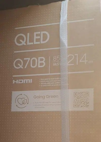 Q70B Samsung QLED 85" 214cm 4K Smart