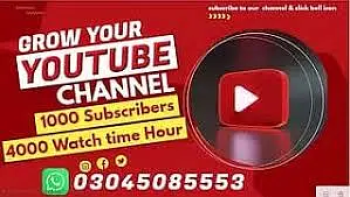 YouTube channel monetization 1k Subscribers 4k watch hours time