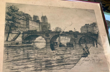 لوحة فنيية سنة 1921