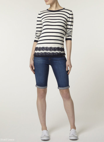 Dorothy Perkins Mid Knee Shorts Size 8