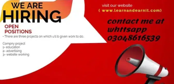 Online Job/Full-Time/Part Time/Home Base Job, Boys and Girls Apply Now