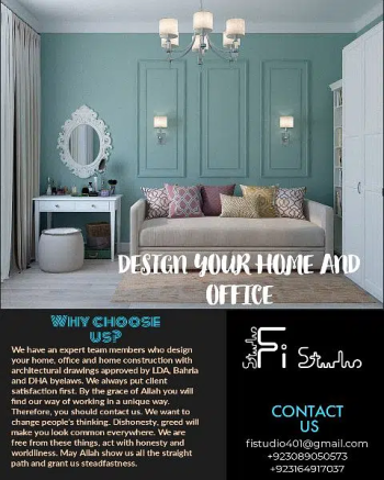 Architecture designer, interior designer, exterior designer