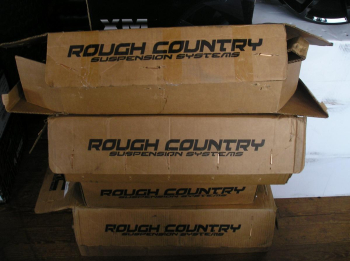 6 inch rough country suspension lift kit for a dodge ram 2500