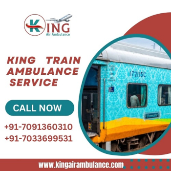 Use Advanced Ventilator Setup for King Train Ambulance Services in Bangalore 
