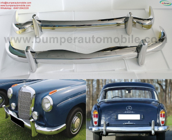 Mercedes Ponton 6 cylinder W180 220S CoupeCabriolet bumpers (1954-1960)