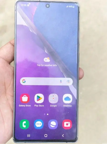 Galaxy note20 8gb 128gb Nan pta
