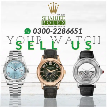 Sell Your Watch @Shahjee Rolex | AP PP Chopard Omega Cartier Tag Heuer