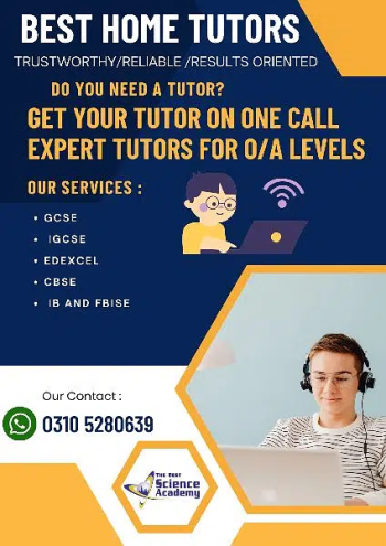 HOME TUTORS & ONLINE TUTORS AVAILABLE