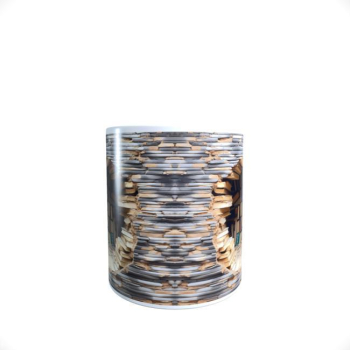 3D Book Mug Bookshelf Library Book Lover Teacher Reading Gift mug cup 11oz NEW