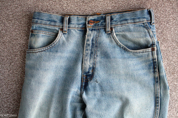 Men's Regular Wrangler Jeans 100% Cotton Waist 30in