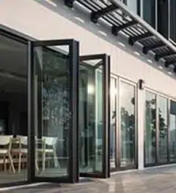 double glaze aluminum window openable door 12mm glass partition
