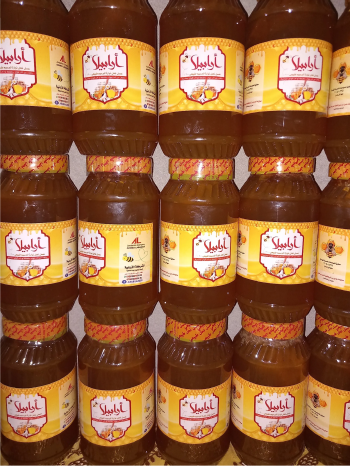 عسل نحل طبيعي100% نوارة البرسيم