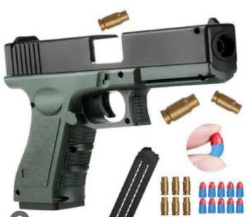 Air Gun with Nerf Bullets